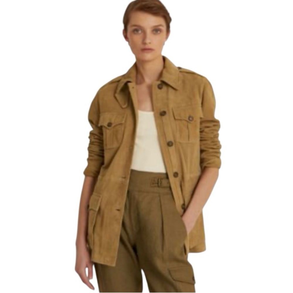 Lauren Ralph Lauren Suede Jacket Size 2